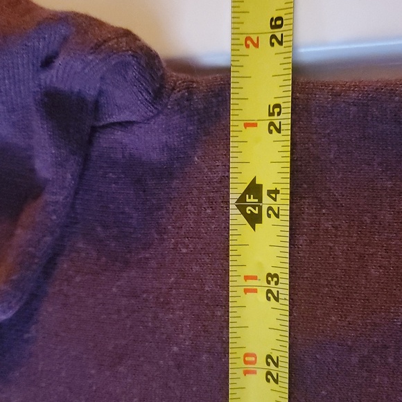 Lululemon Open Mind Open Heart Burgundy Cardigan Size 12 Womens Soft Cozy Wrap - Picture 15 of 16